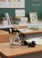 Load image into Gallery viewer, Baseball headphone bottle (450 ML)