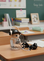Baseball headphone bottle (450 ML)